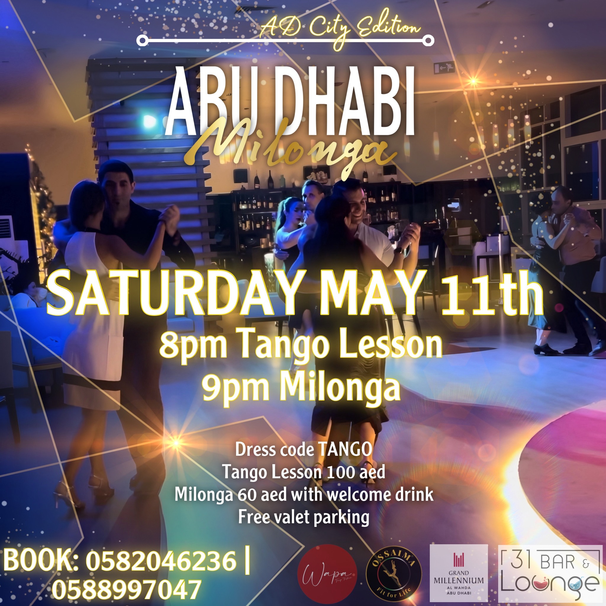 Abu Dhabi Milonga SAT MAY 11th