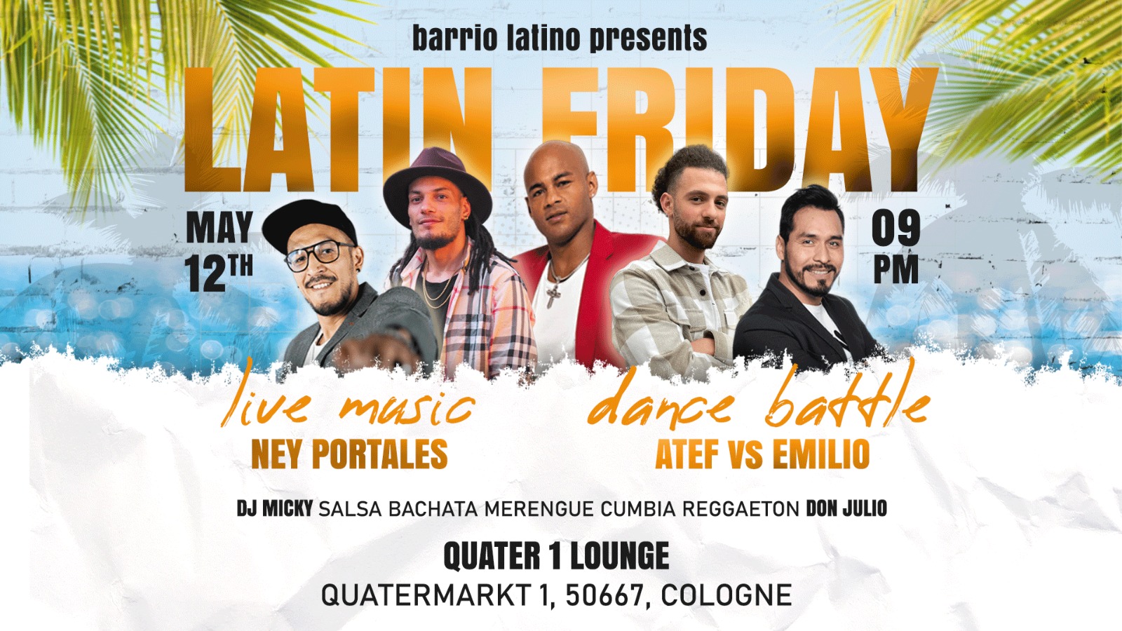 Latin Friday with Live Music - MAI Edition