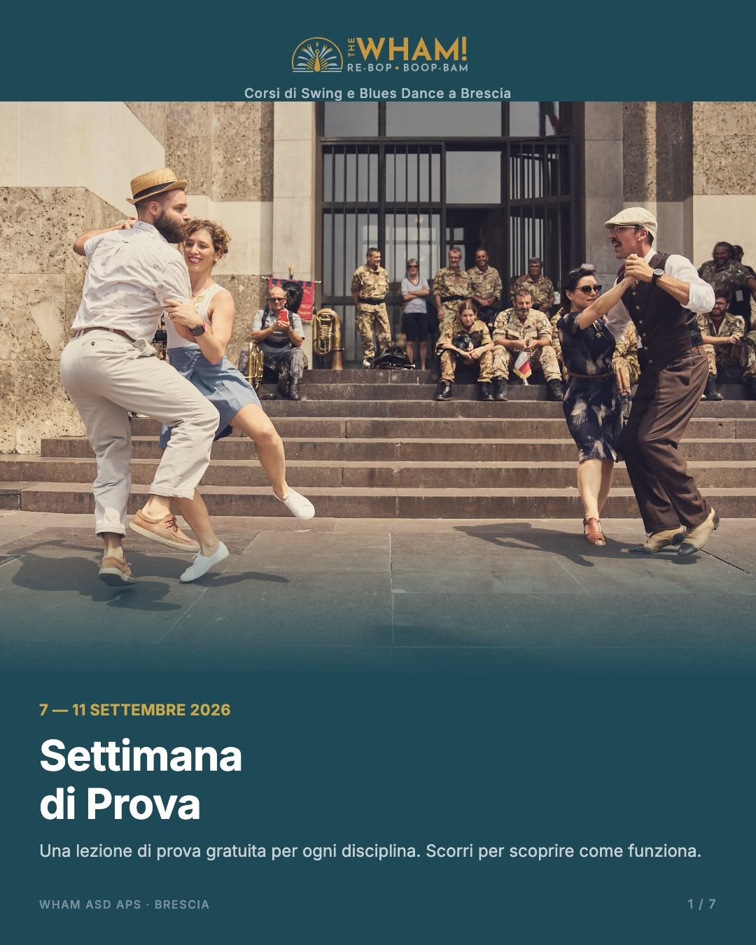 Impara a ballare Swing! Prova gratis!