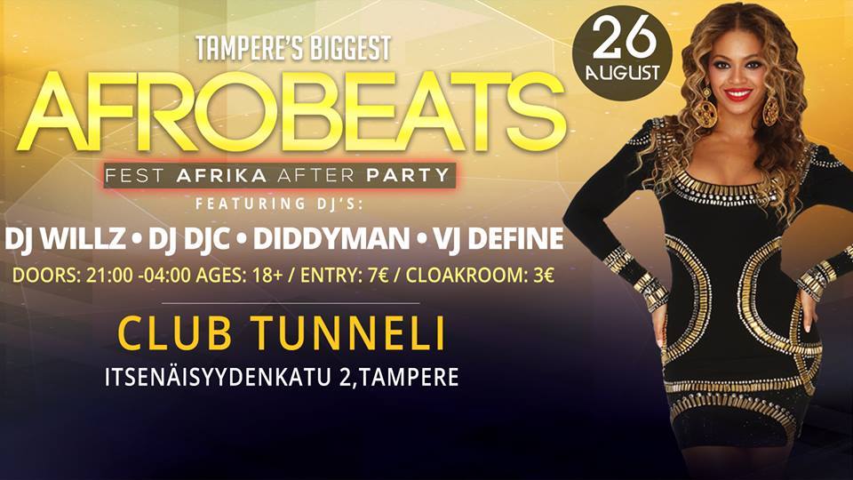 Tampere biggest Afrobeats