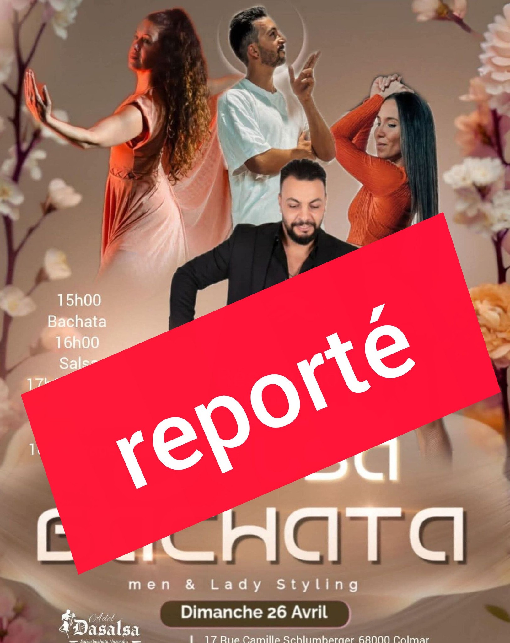 STAGES MEN & LADY STYLING SALSA BACHATA - danse libre