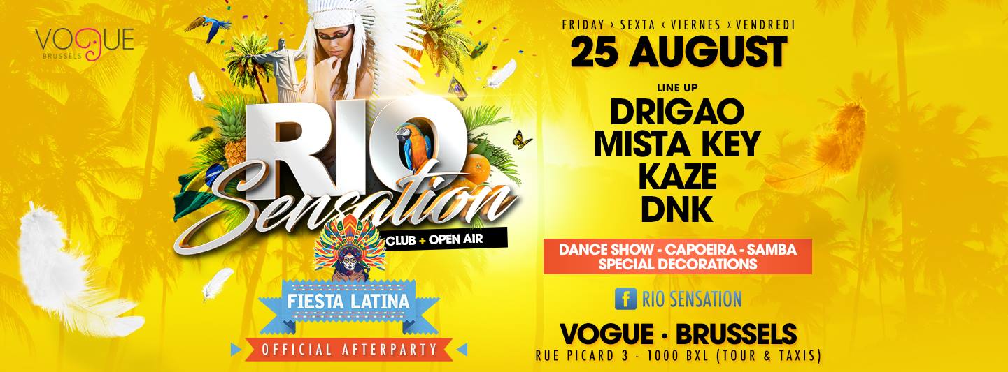 RIO Sensation - Official Fiesta Latina AfterParty