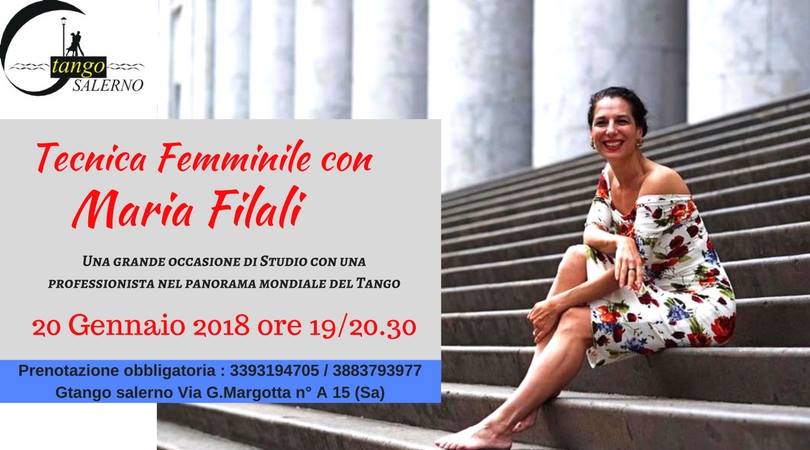 Tecnica Femminile con Maria Filali a Salerno