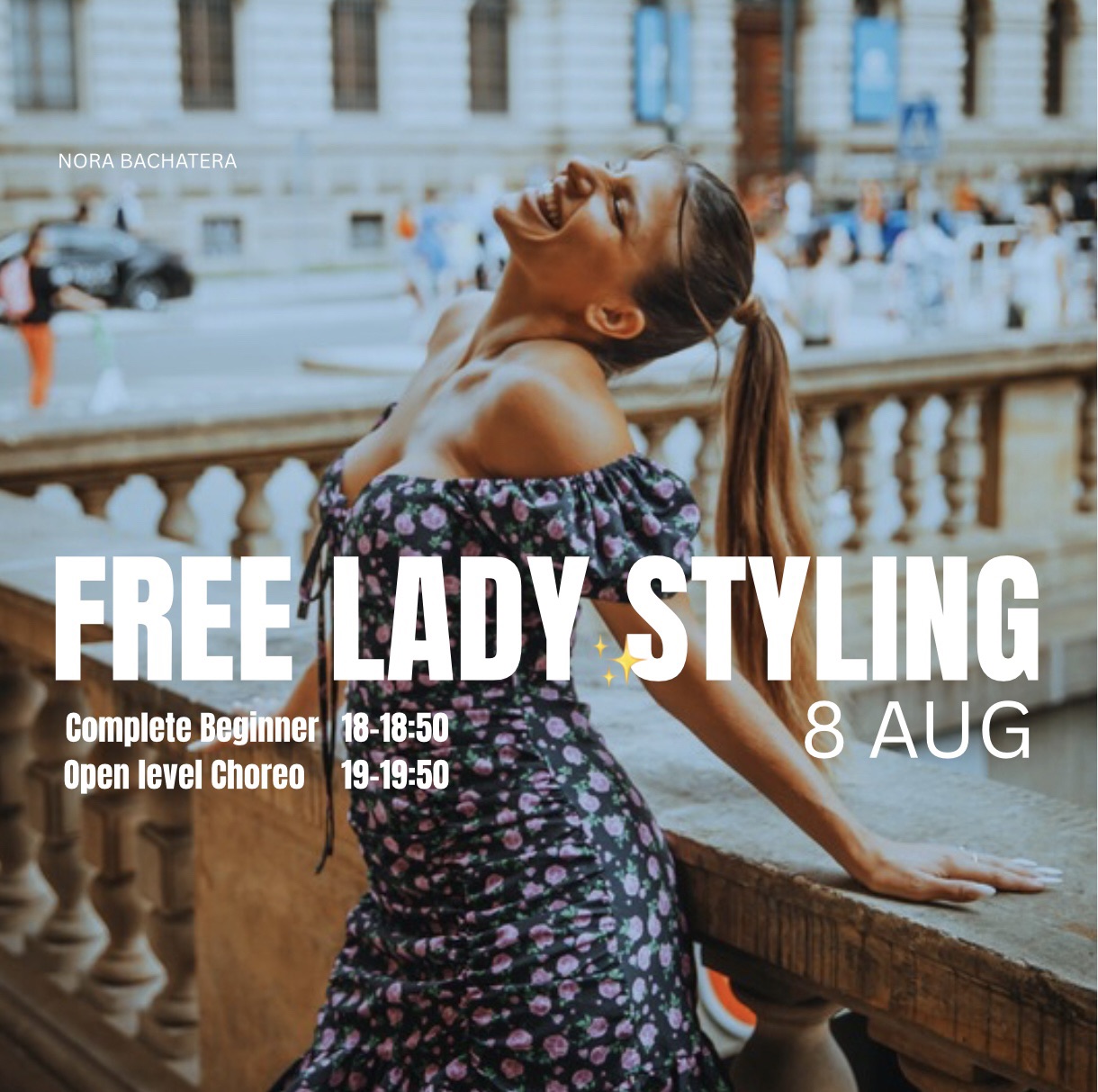 ✨ Free Bachata Lady Styling Evening ✨ Friday, August 8