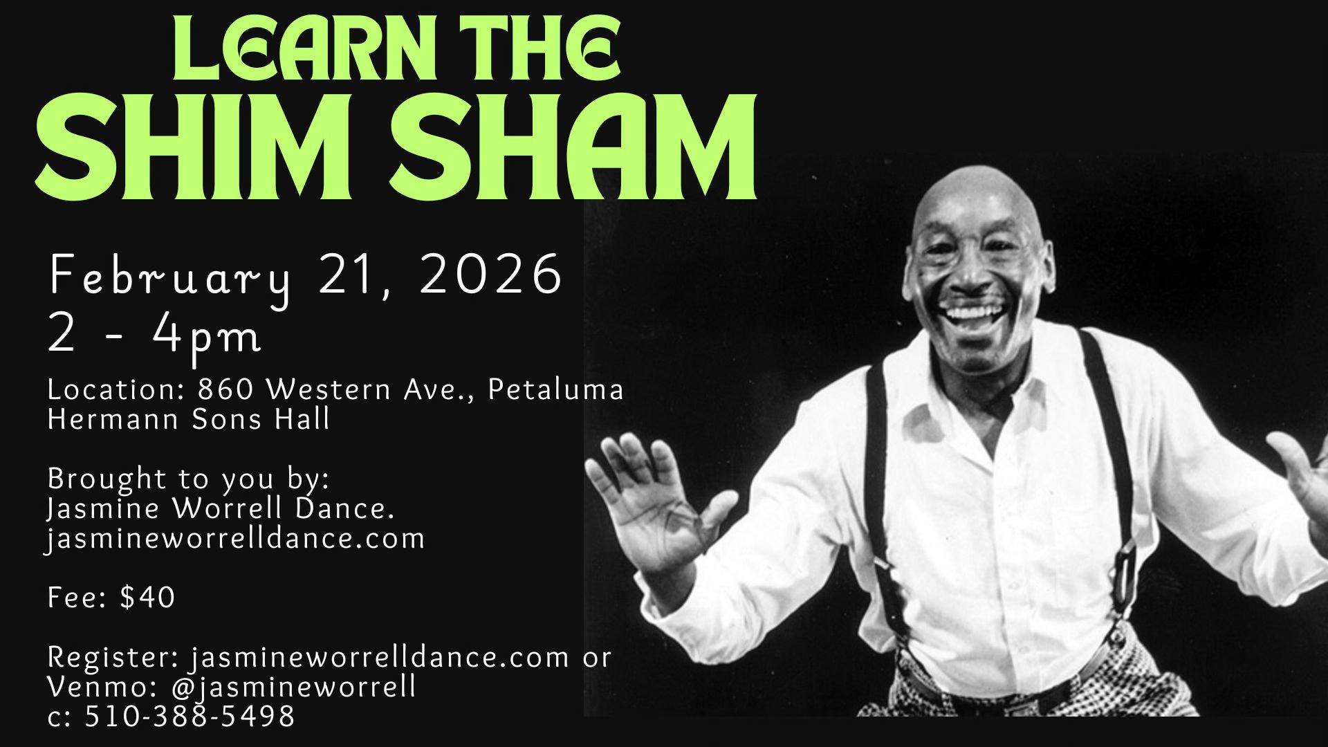 SOLD OUT! Learn the Shim Sham!