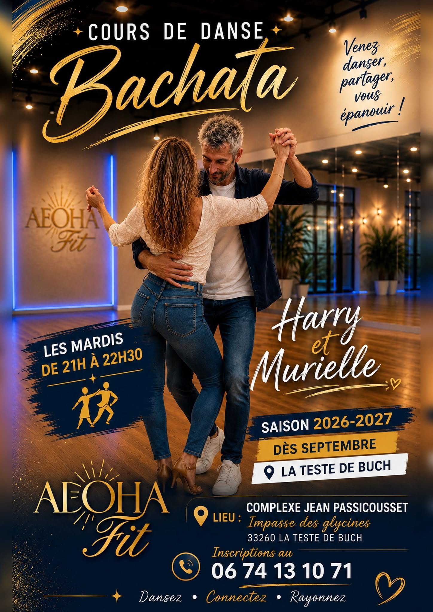 Essai Gratuit BACHATA débutant 🥳