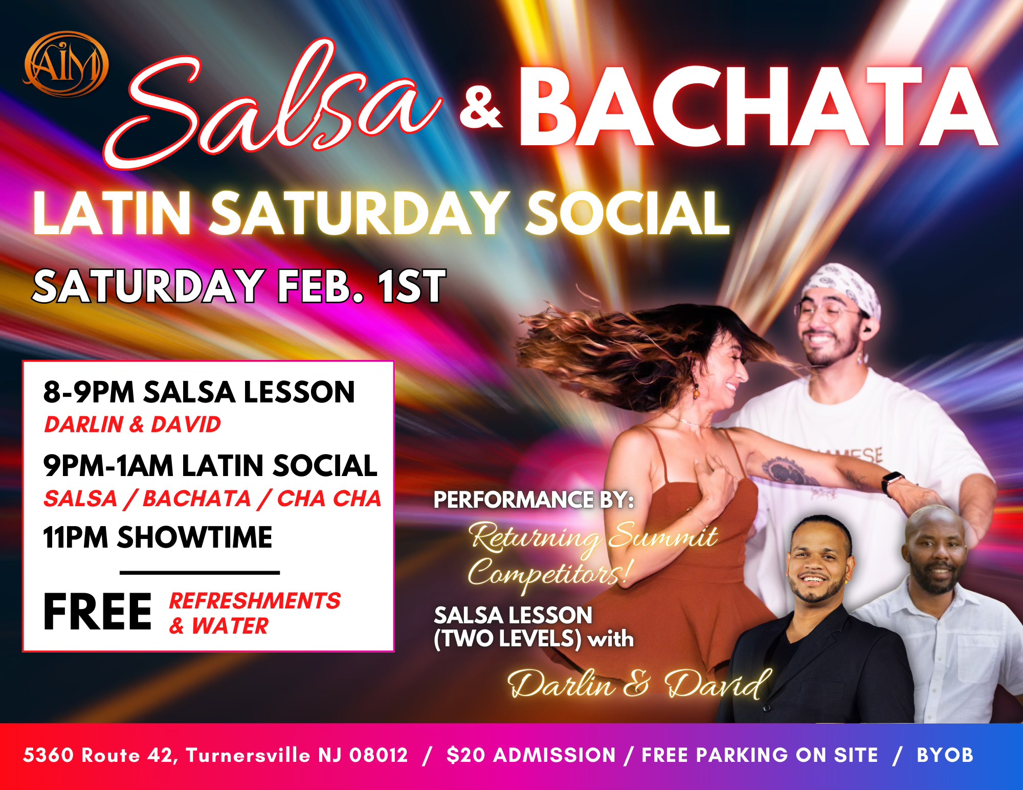 Salsa & Bachata Social at AIM
