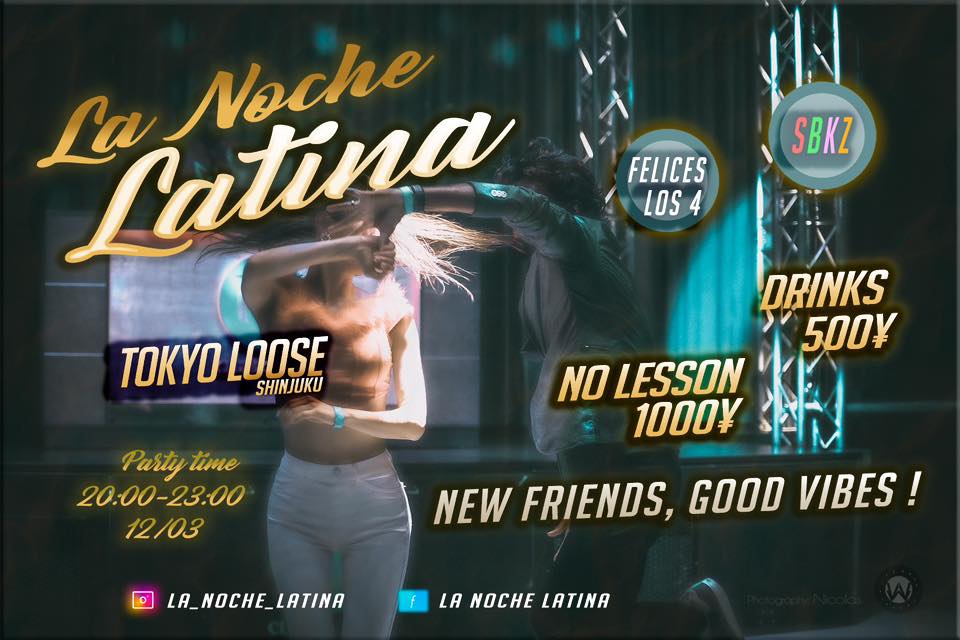 ★(12 03) ✨ LA NOCHE LATINA ✨ Felices Los 4