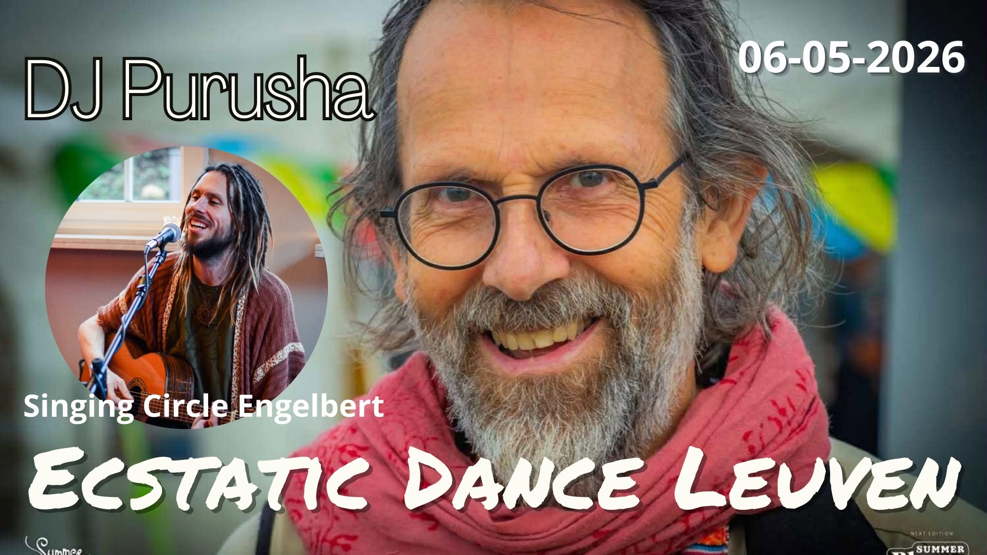 Ecstatic Dance Leuven * DJ Purusha & singing circle Engelbert *