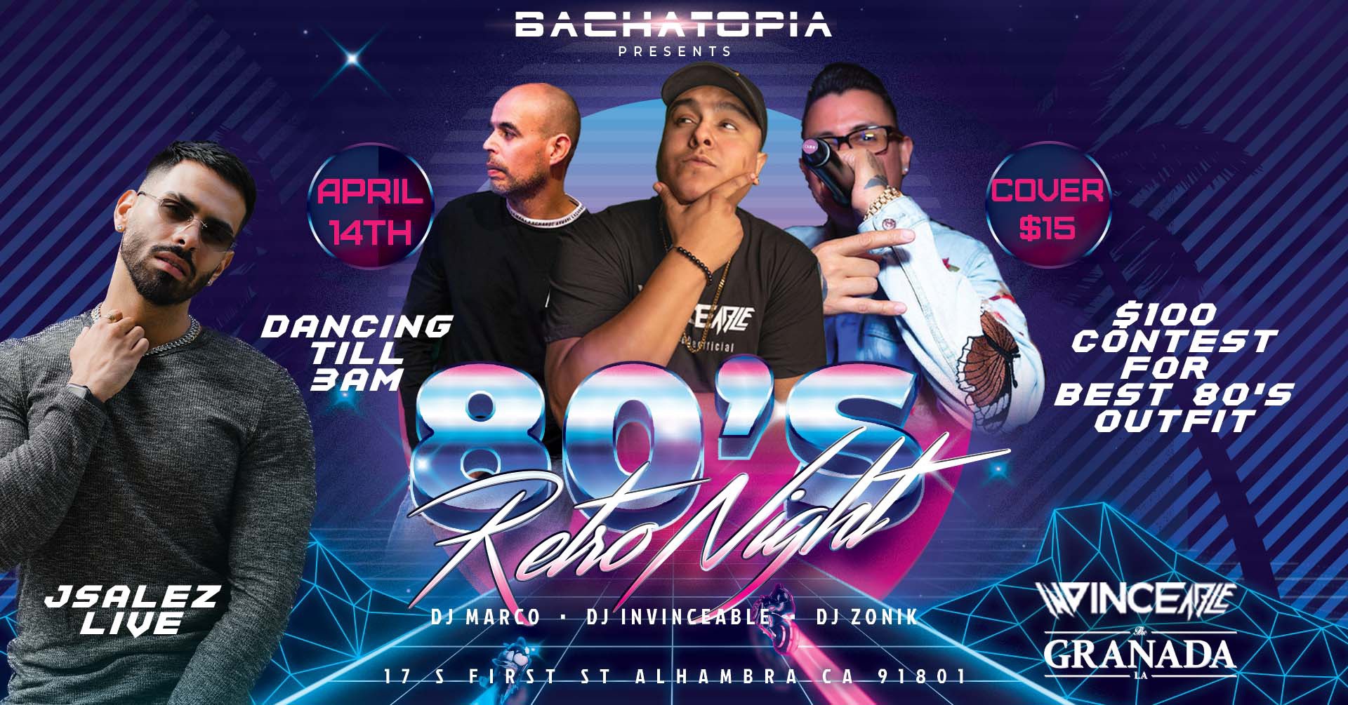 BaChAToPiA 80s NIGHT JSALEZ