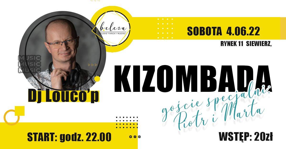 Kizombada w Belezie z DJ Louco'p