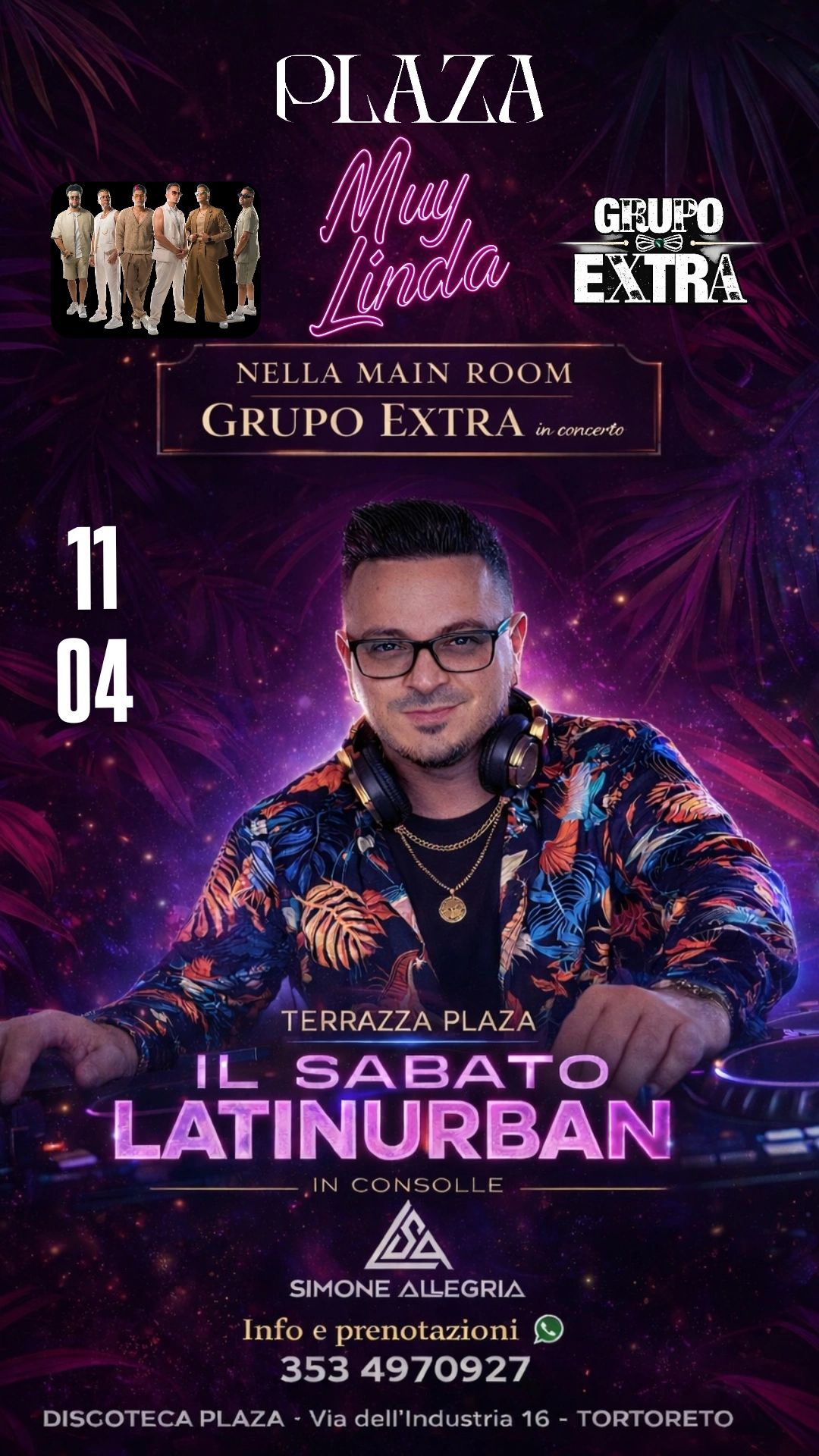 LatinUrban in Terrazza PLAZA DISCO