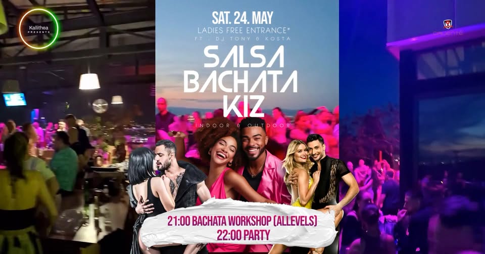 SBK Party LADIES FREE ENTRANCE* Bachata Workshop @ 21:00 with Kosta ft. DJ Tony