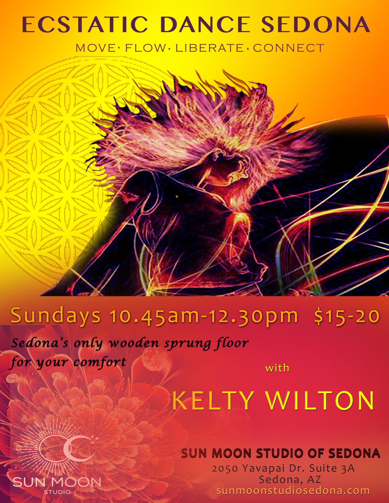Ecstatic Dance Sundays with KELTY WILTON