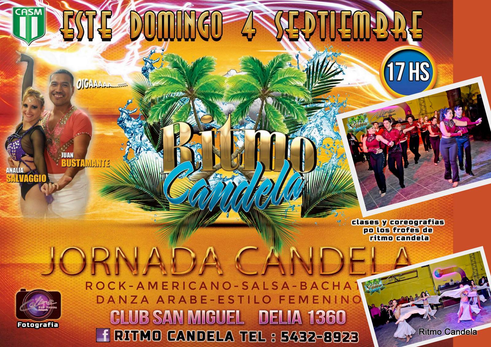 Jornada Candela Clases Shows + Practica