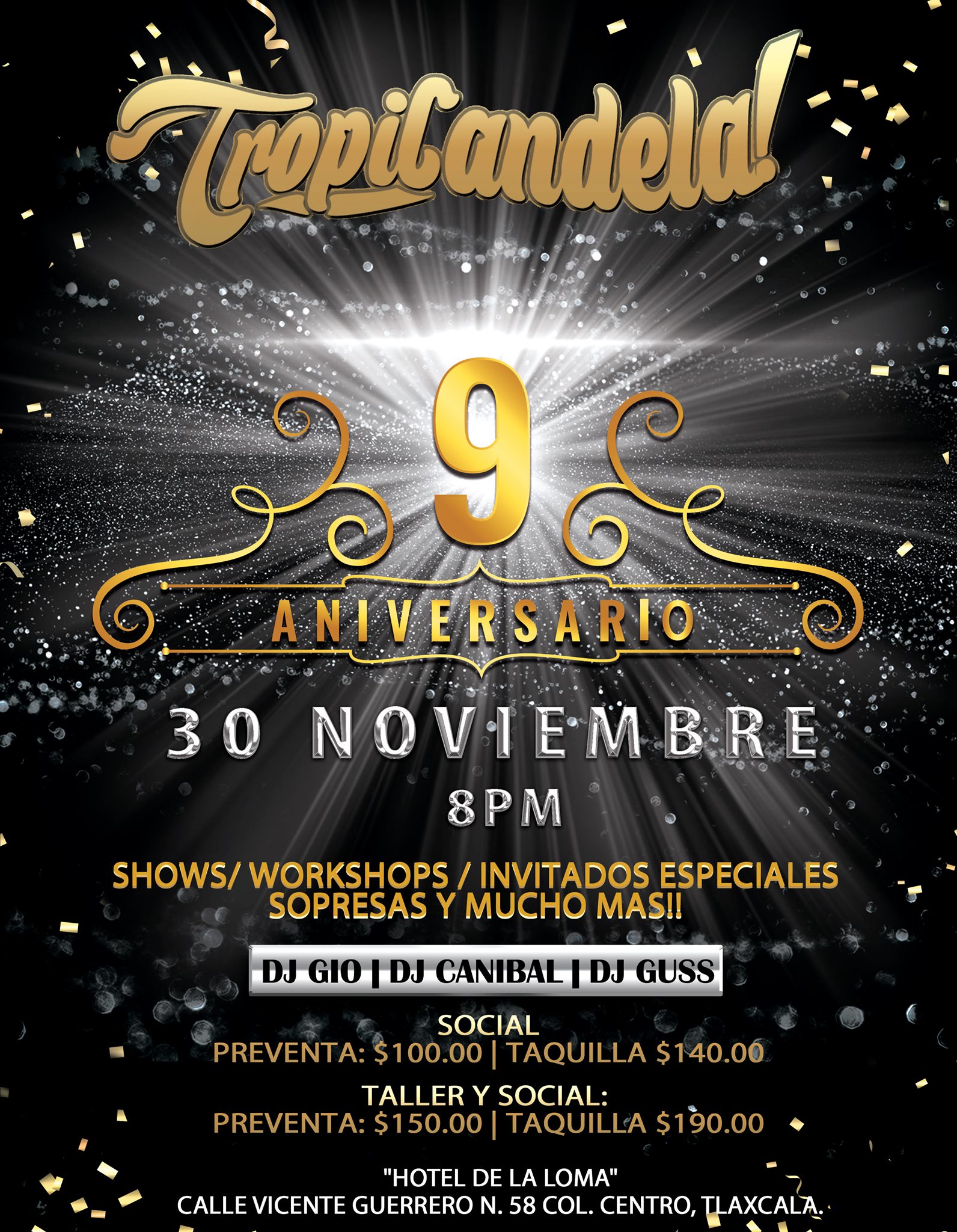 9no Aniversario Tropicanela Dance Studio