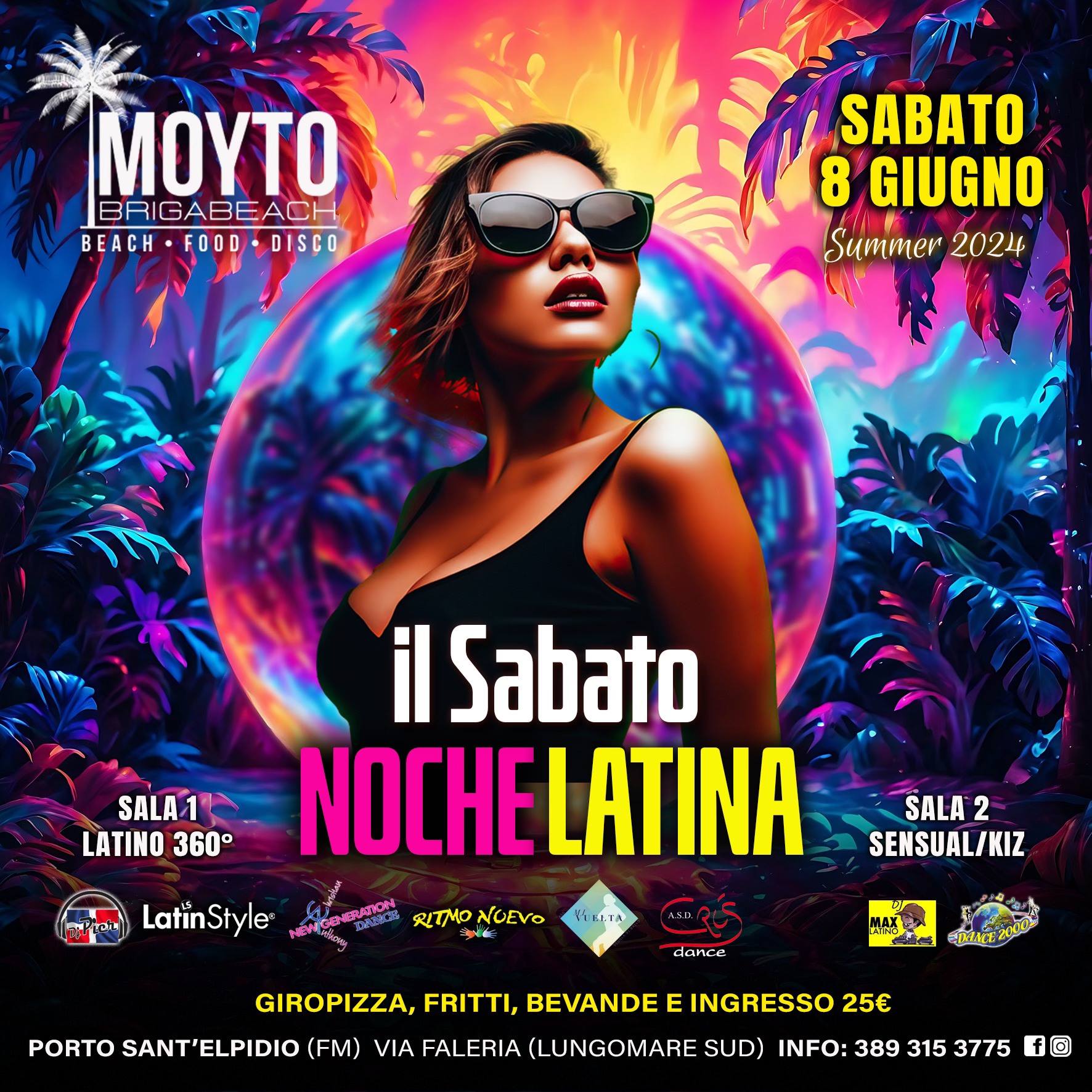 IL SABATO LATINO MOYTO Briga Beach