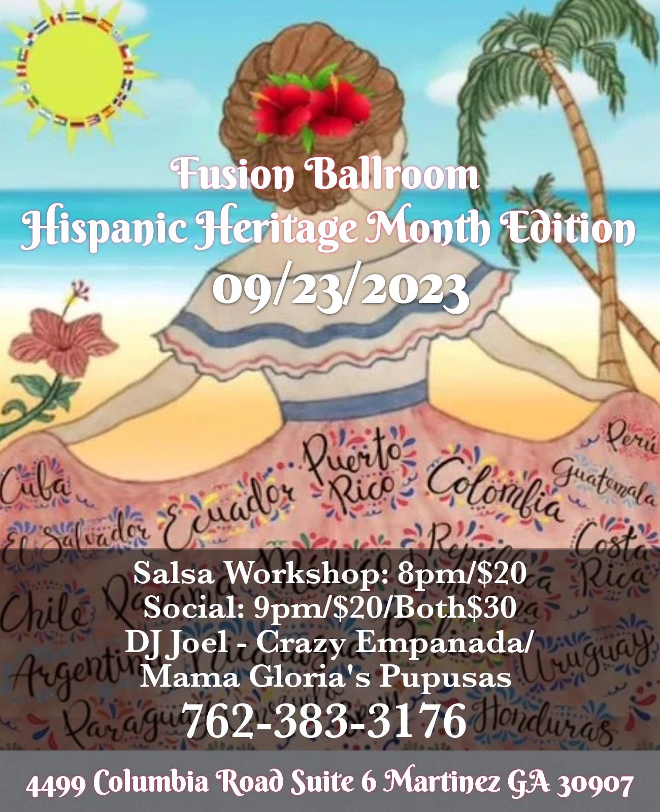 Fusion Ballroom Latin Social Hispanic Heritage Month Edition