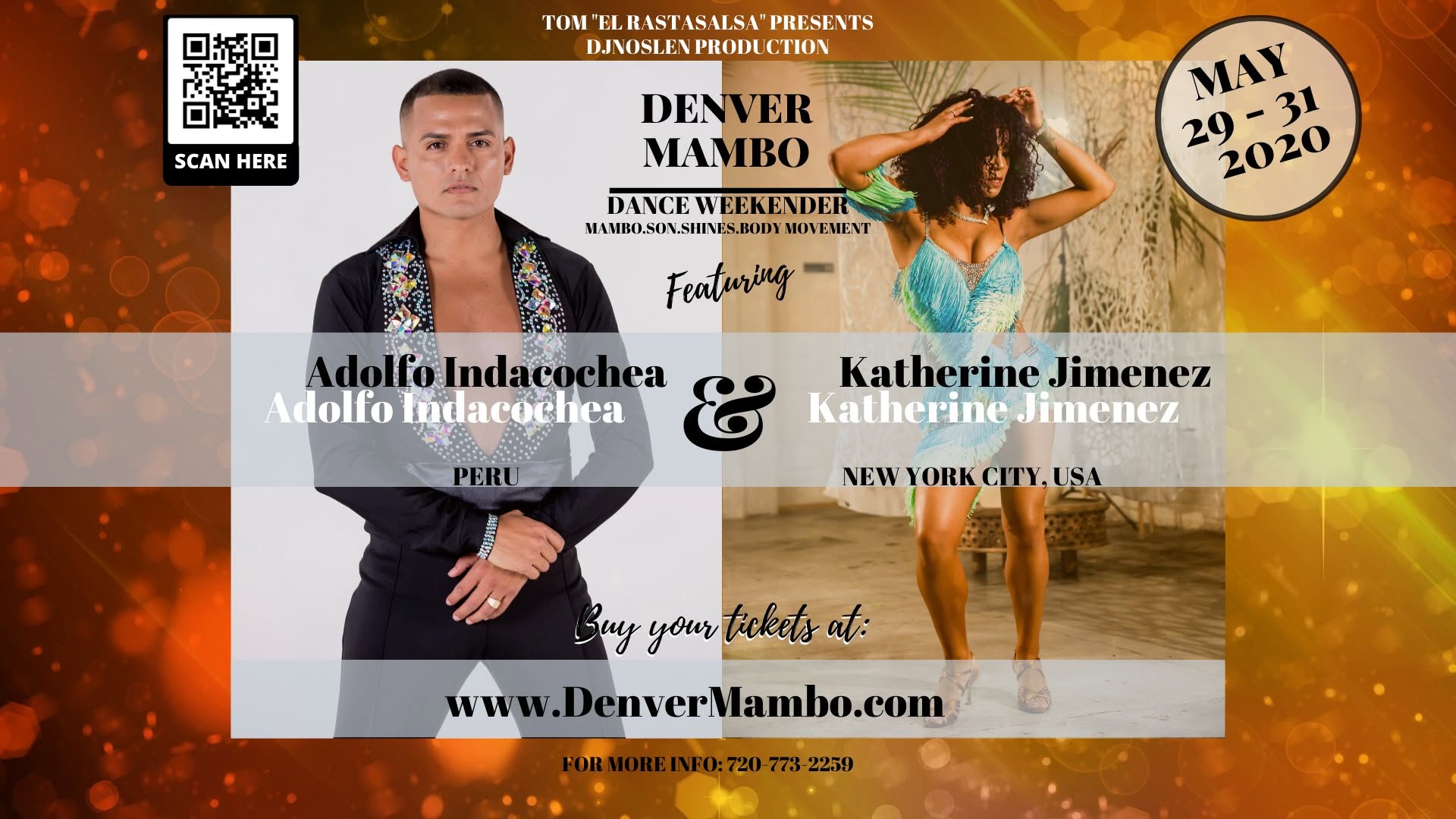 Adolfo Indacochea Denver Mambo Dance Weekender