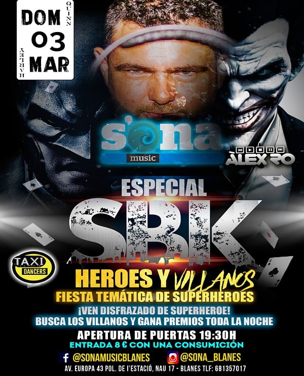 SBK HÉROES Y VILLANOS