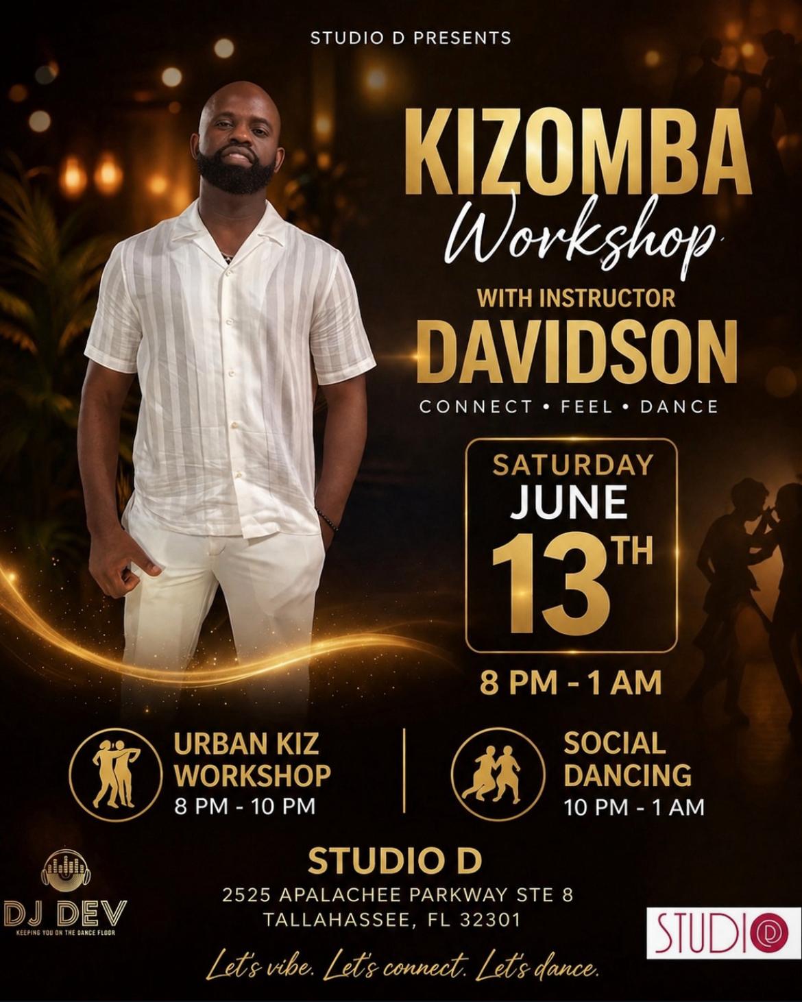 Kizomba Workshop and Party in Tallahassee