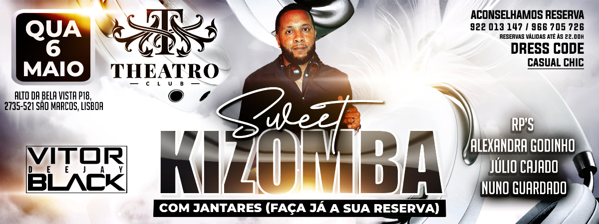 💃✨ SWEET KIZOMBA COM DJ VITOR BLACK ✨🕺