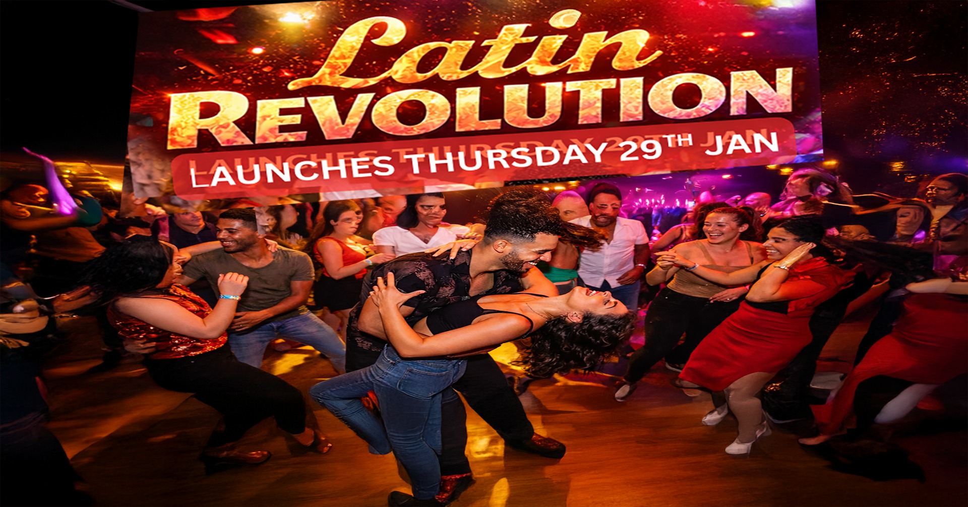 Latin Revolution Launch Night Salsa, Bachata, Kizomba & Reggaeton Party The Philharmonic Cardiff