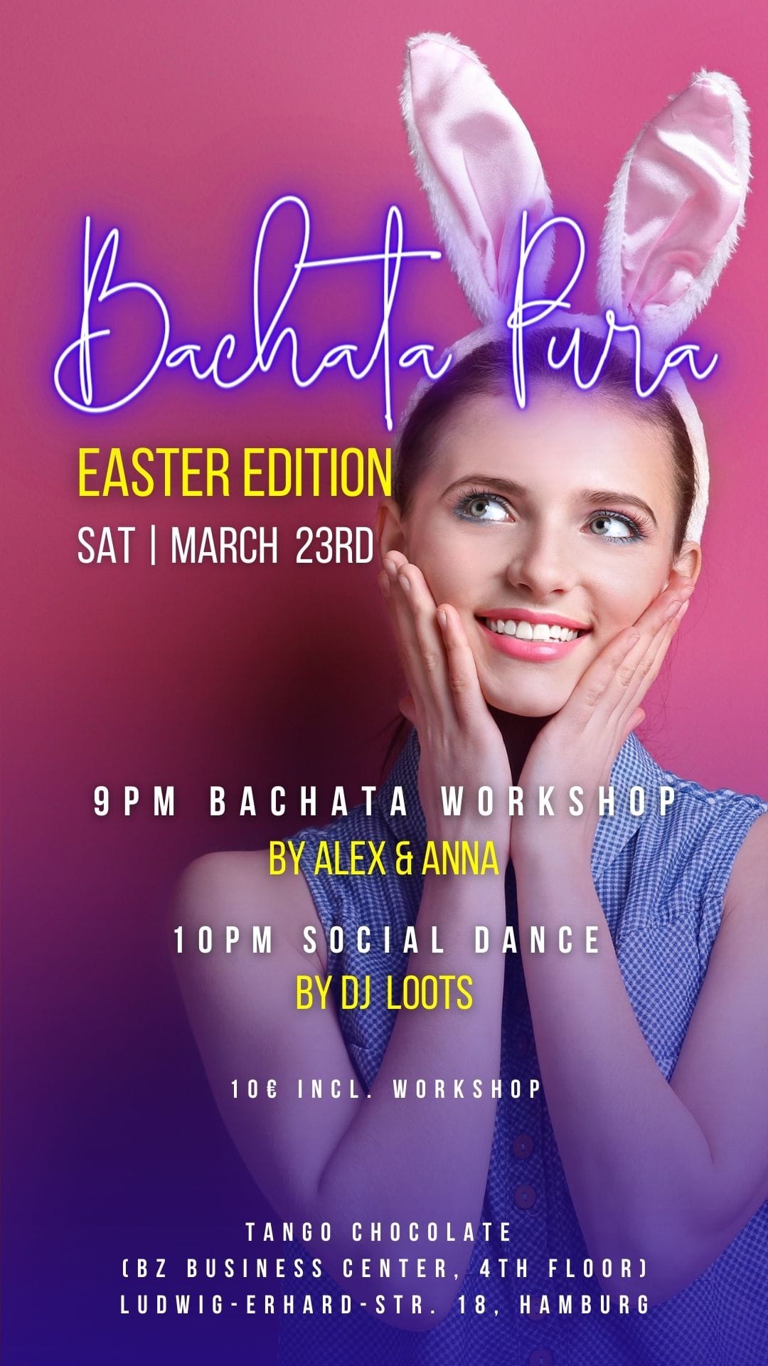 Bachata Pura ๐ฐ Easter Edition ๐ฃ 23rd of March