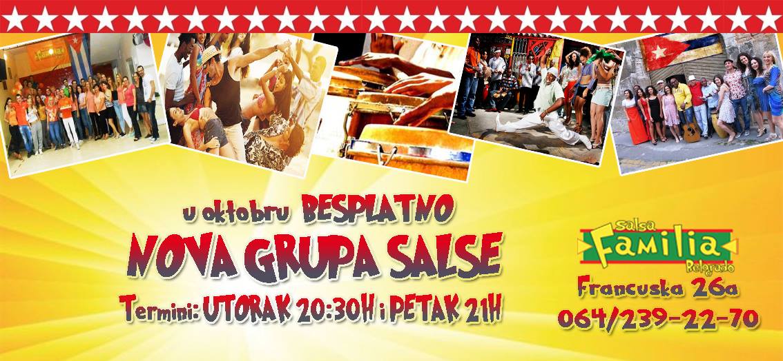 SALSA - Besplatno u oktobru