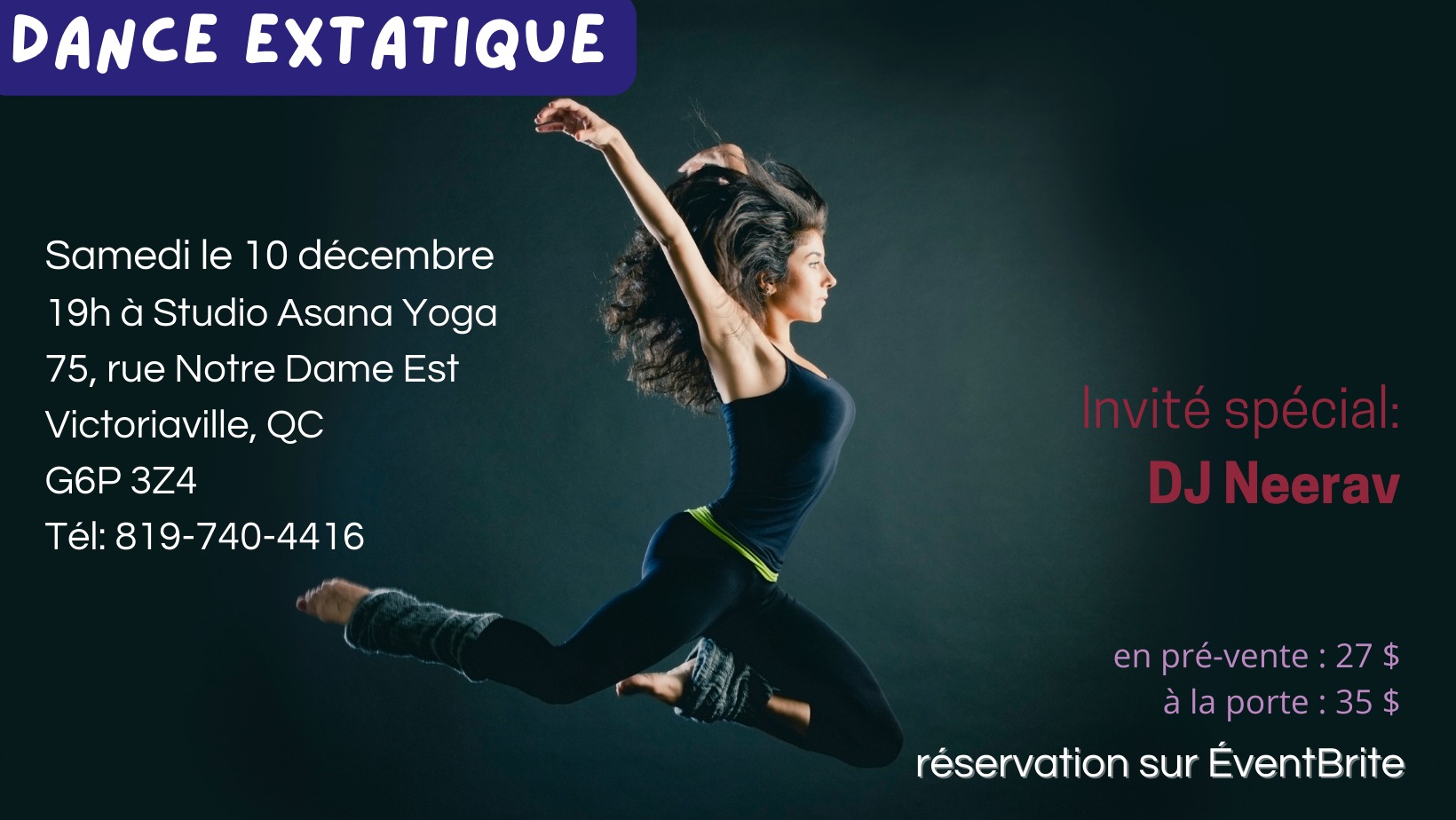 Danse extatique Victoriaville