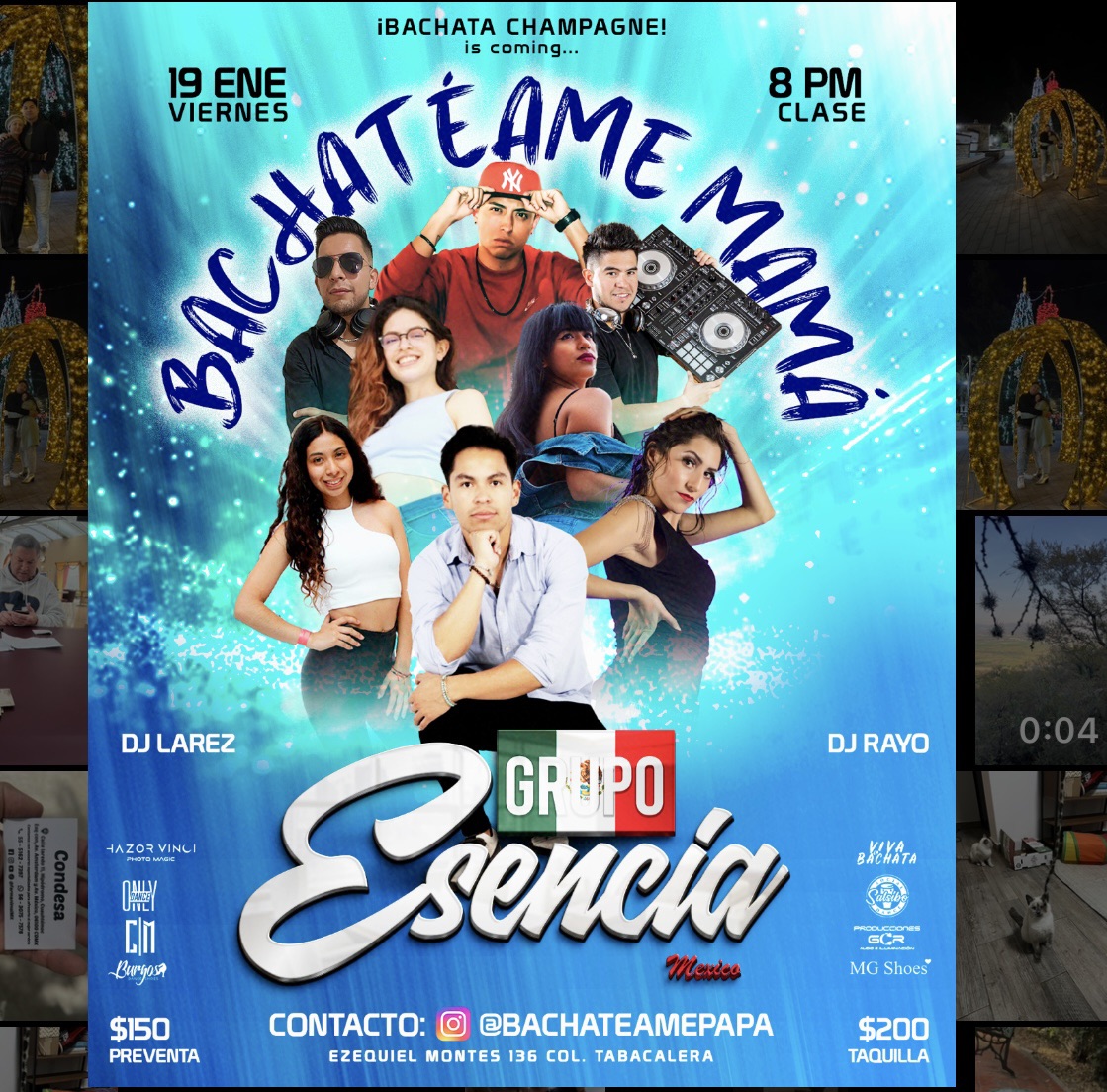•Bachatéame mamá!-2024-Grupo Esencia México•