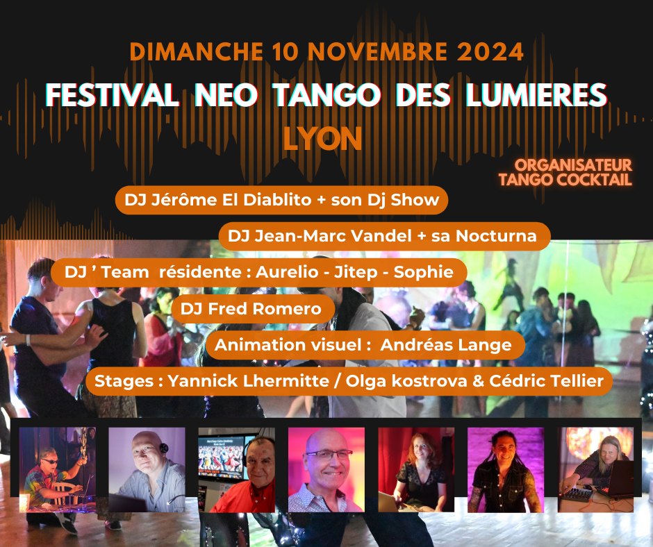 DIMANCHE au Festival Néo Tango des Lumières