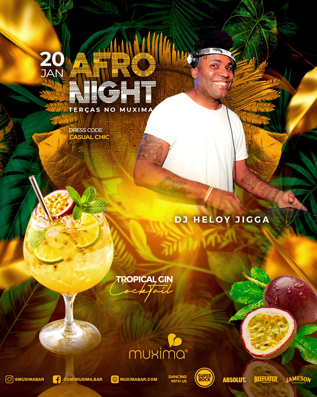 TERÇA 20 JAN 👣 【 Afro Night】