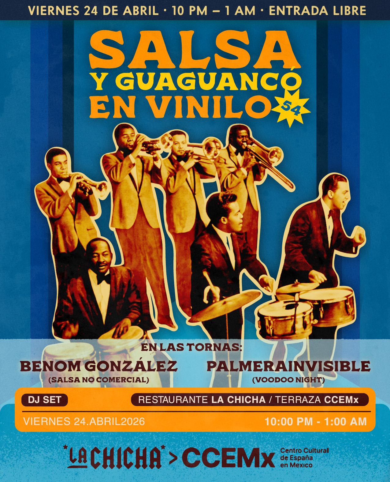 Salsa y Guaguancó en Vinilo 54