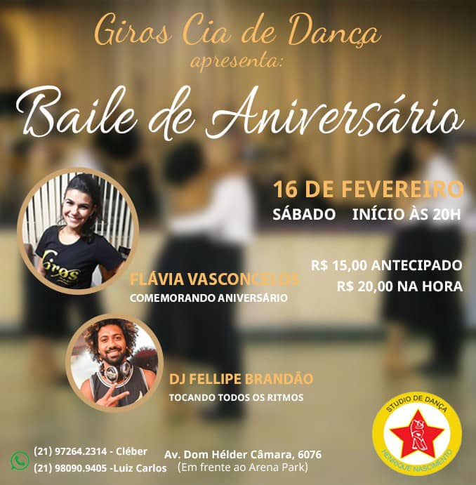 Baile de Aniversário - Giros Cia de Dança