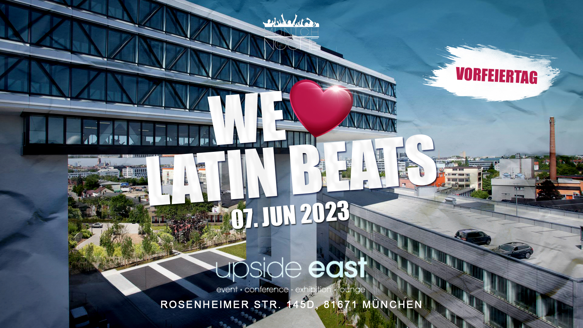 Latinbeats on a Rooftop - Upside East, Munich
