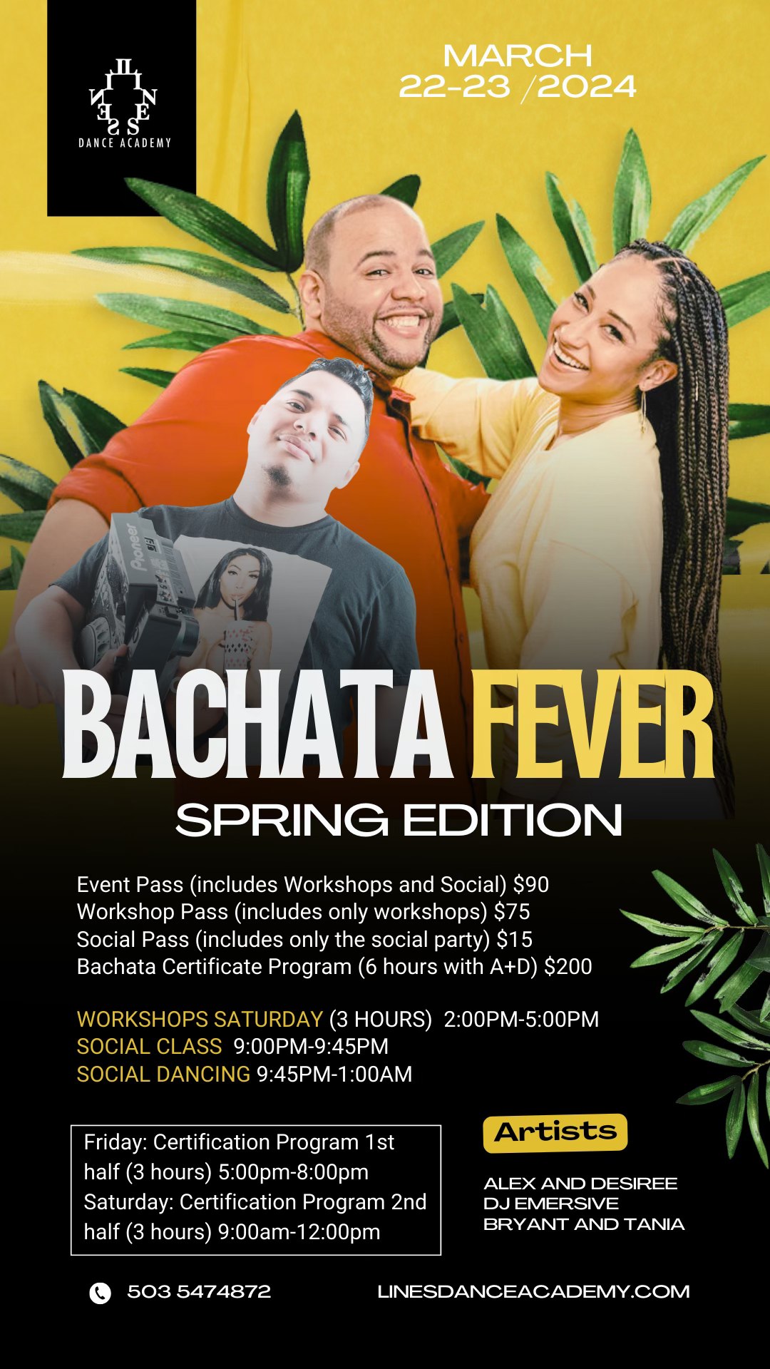 Bachata Fever Spring Edition