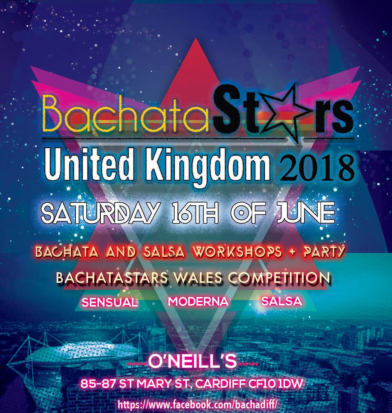 BachataStars Wales Competition & Salsa Bachata Kizomba Party!