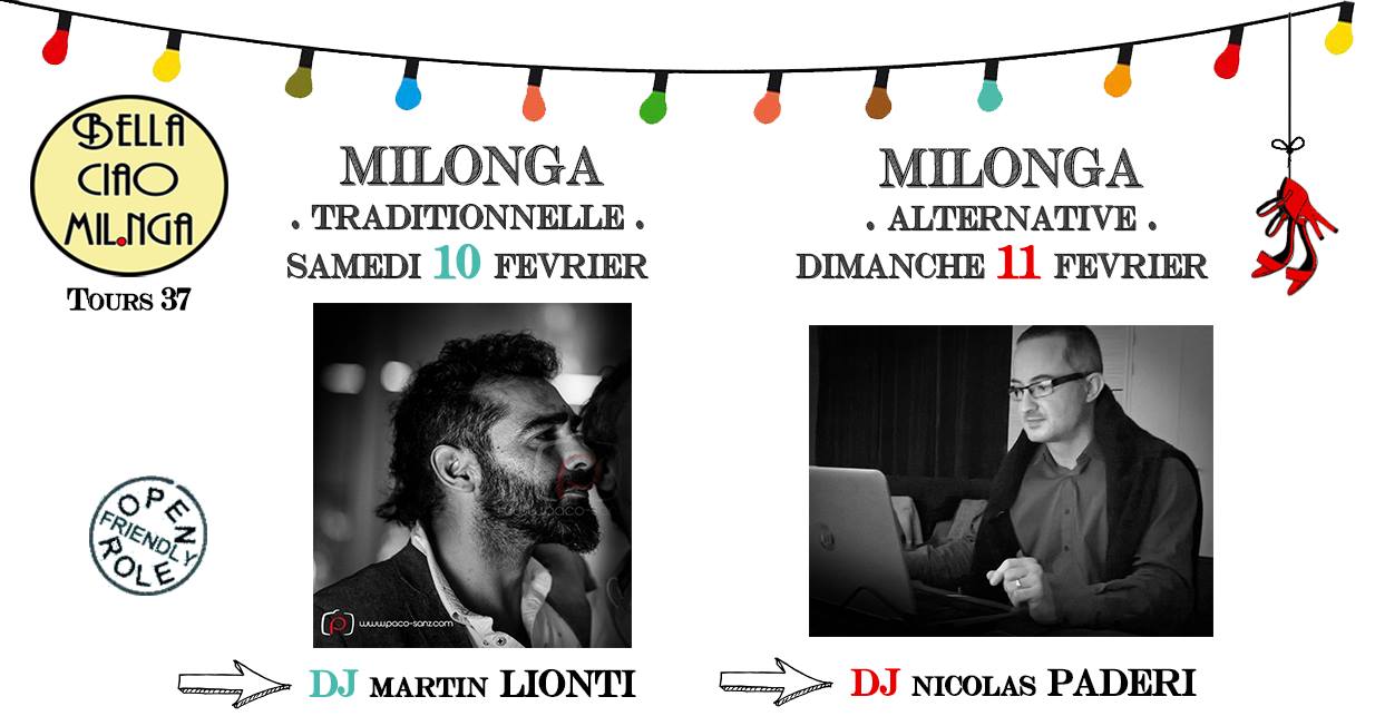 Bella Ciao Milonga 10 & 11 Février