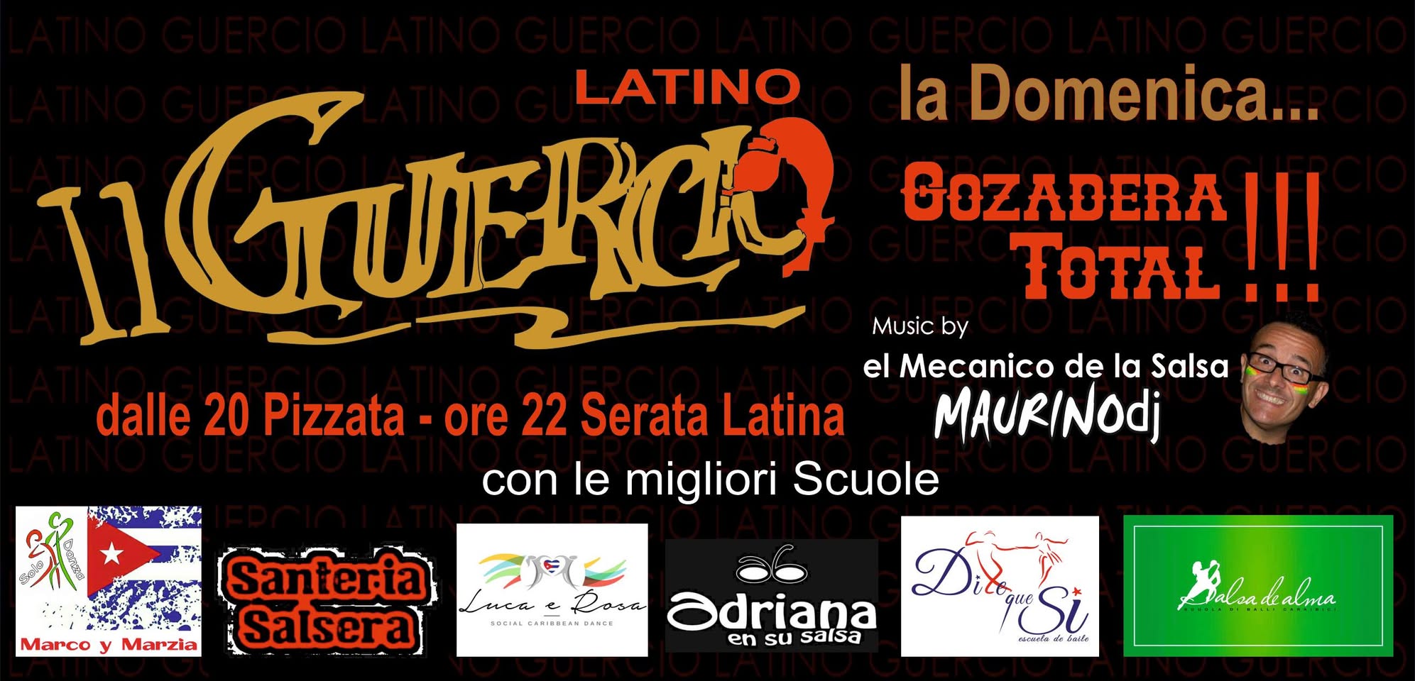 La Domenica Latina del Guercio "Gozadera Total"