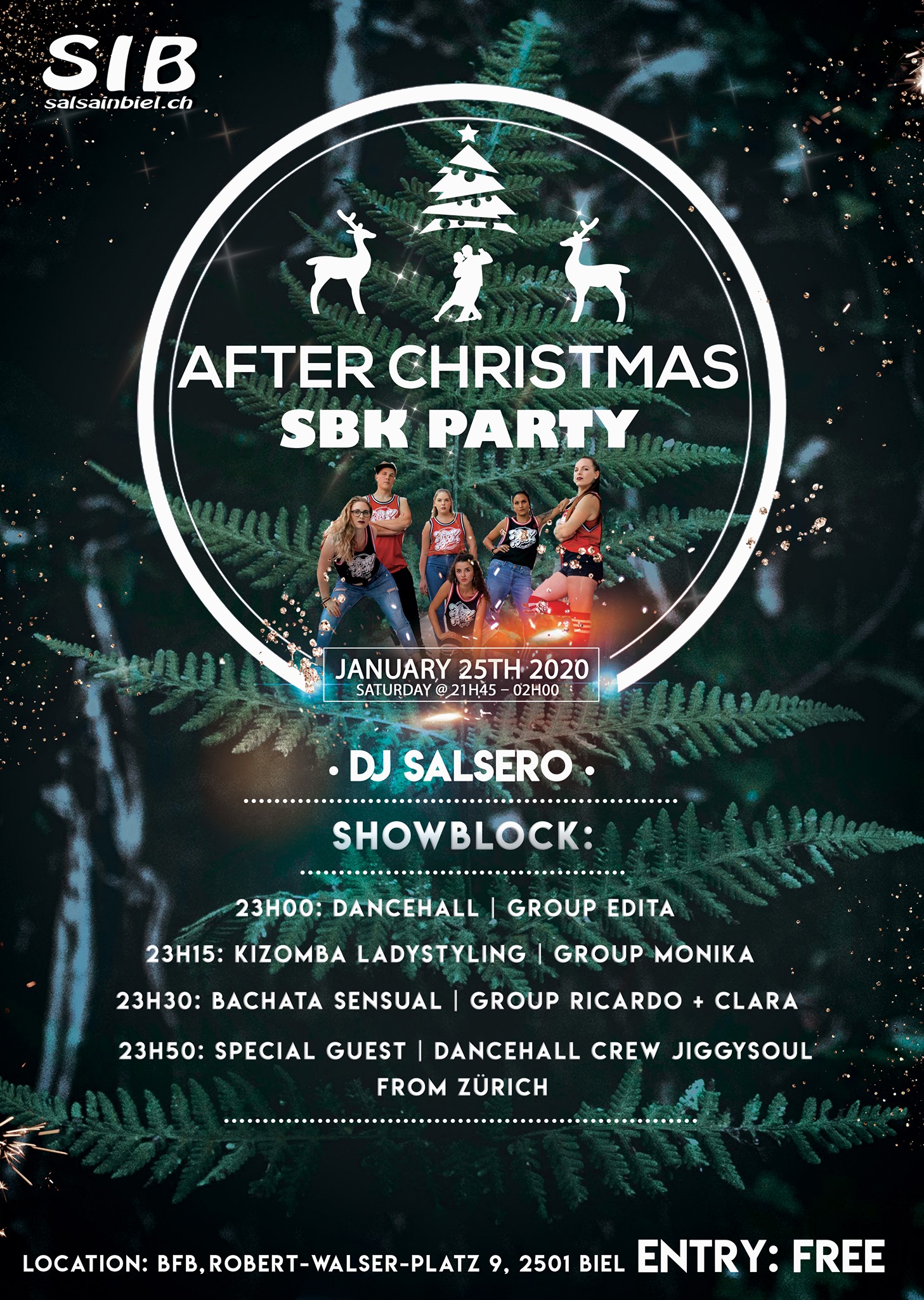 After Christmas SBK Party bei SIB