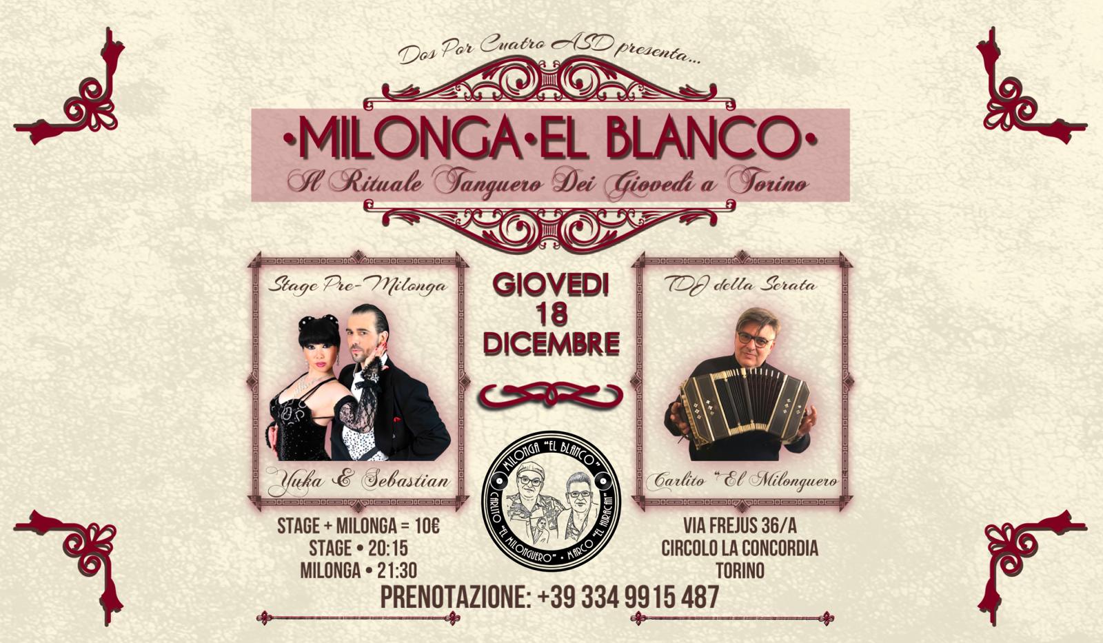 Milonga El Blanco