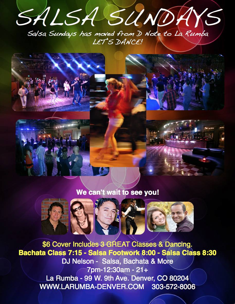 SALSA SUNDAYS AT LA RUMBA!