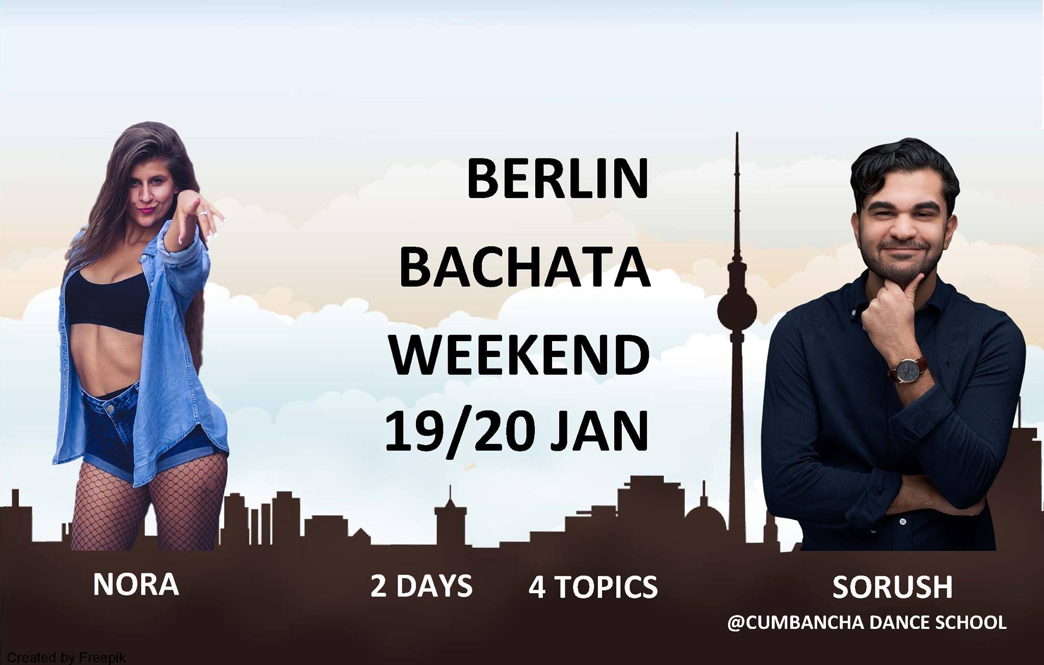Sorush and Nora in Berlin