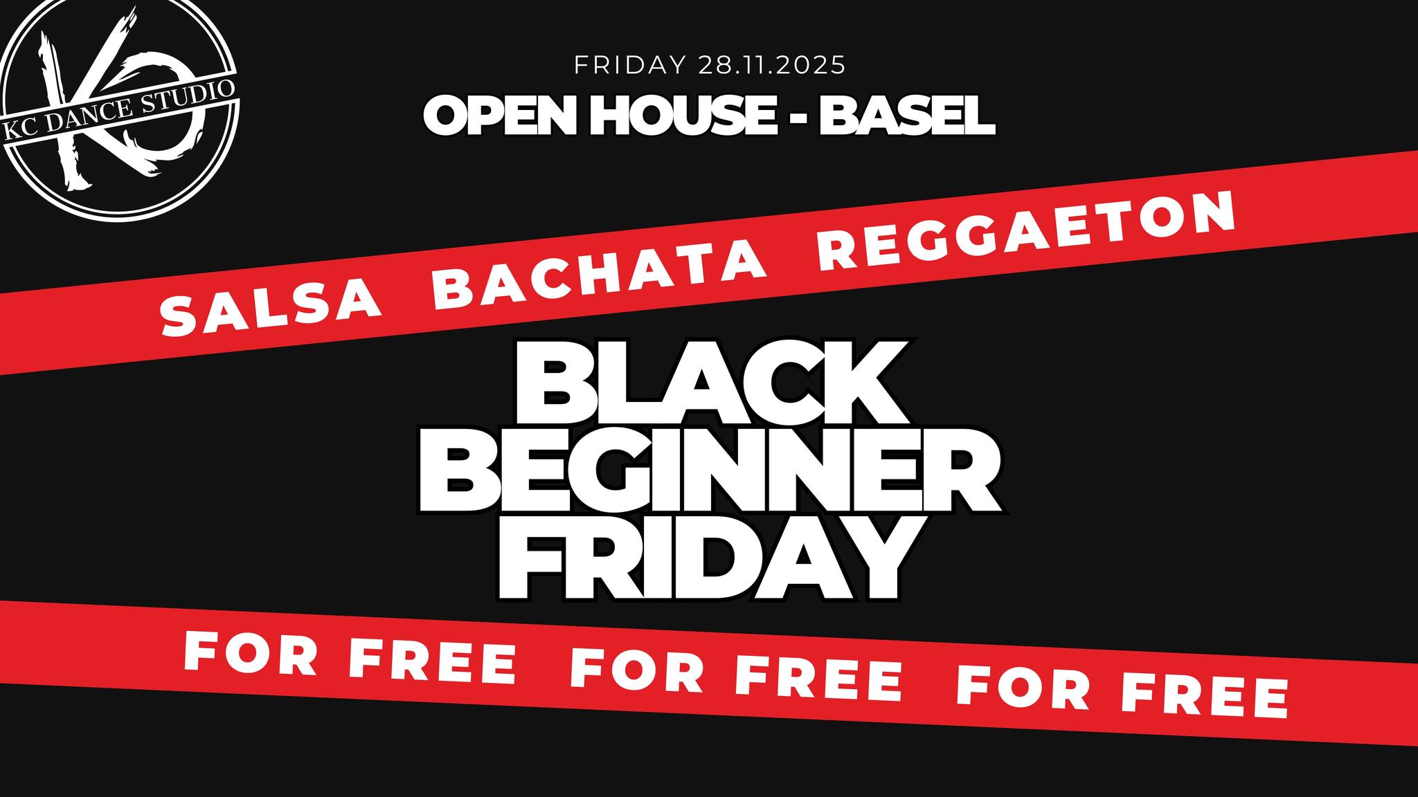 Black Beginner Friday, Open House - Free Salsa, Bachata, Reggaeton Classes