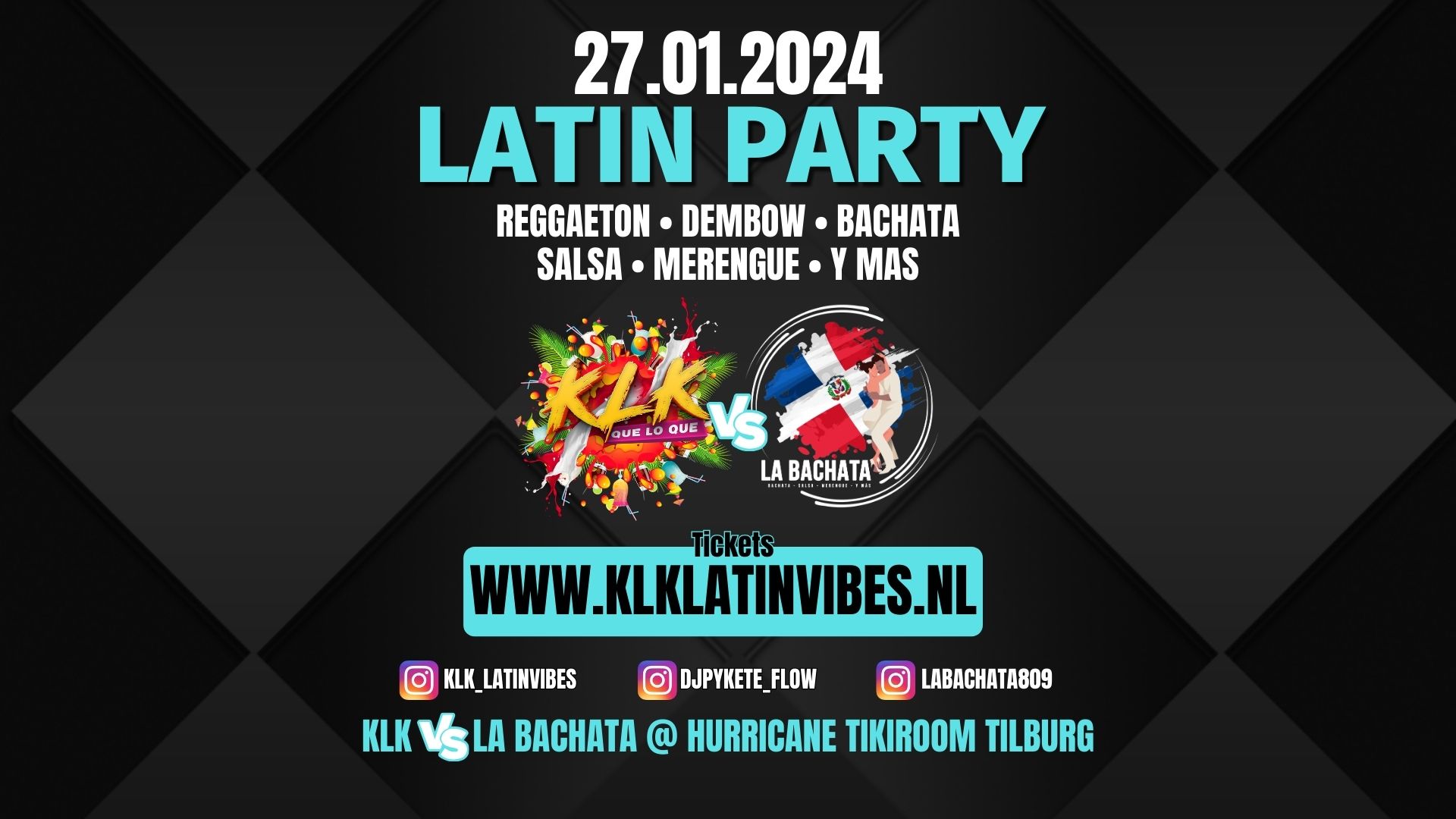 KLK vs La Bachata Latin Party