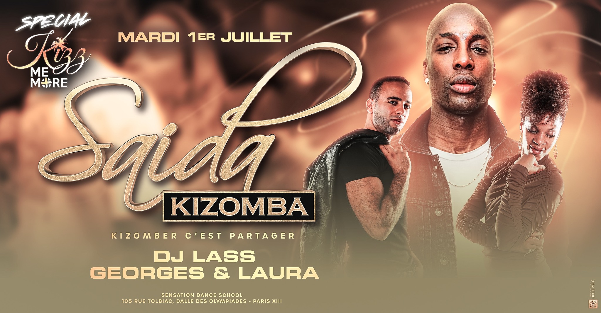 Saida Kizomba spéciale Kizz Me More