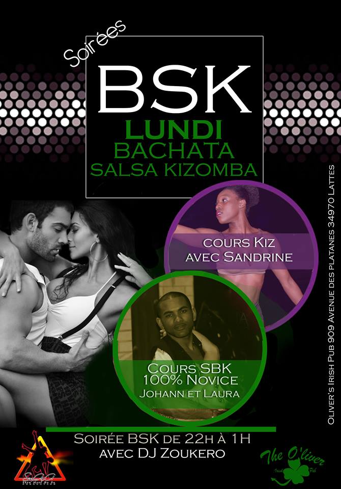 Lundi Latino BSK de L'Oliver pub avec la SMGOG