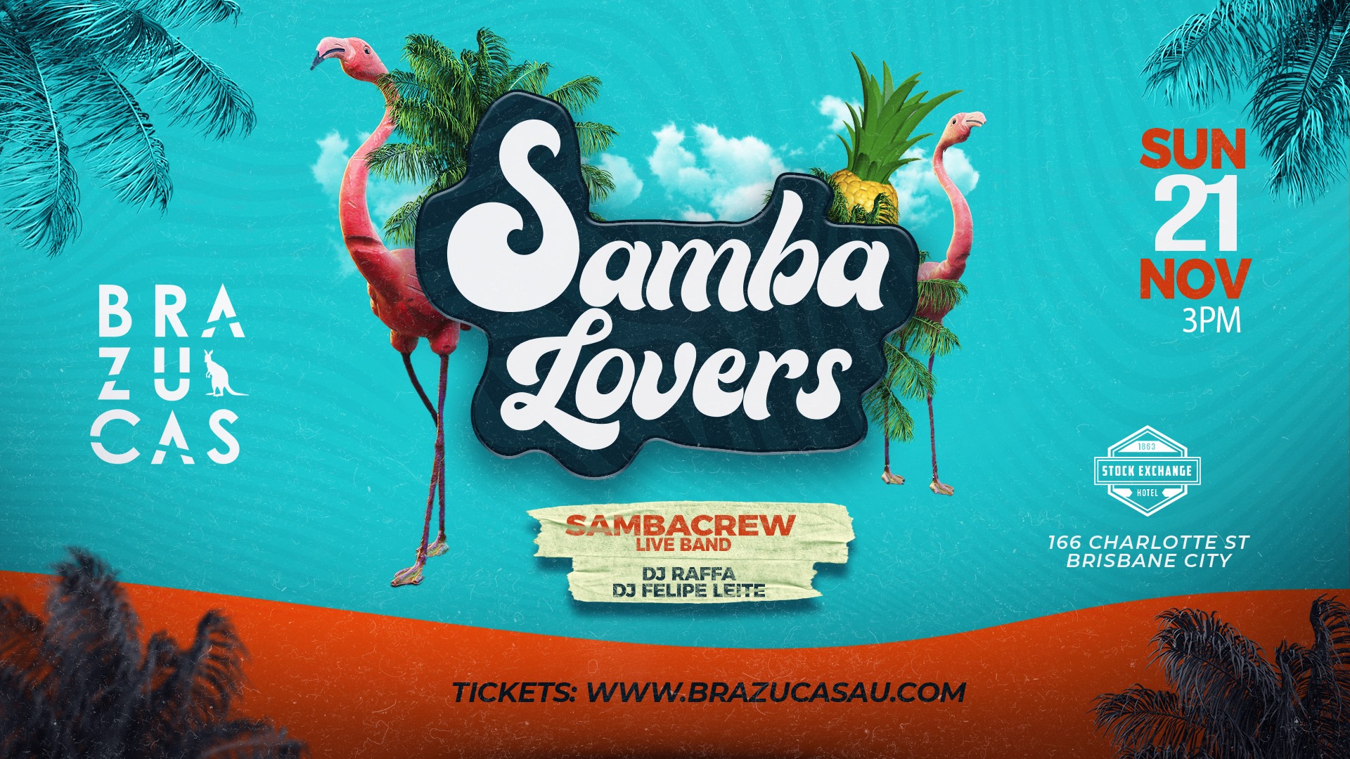 Samba Lovers at The Stock - Brazilian Party