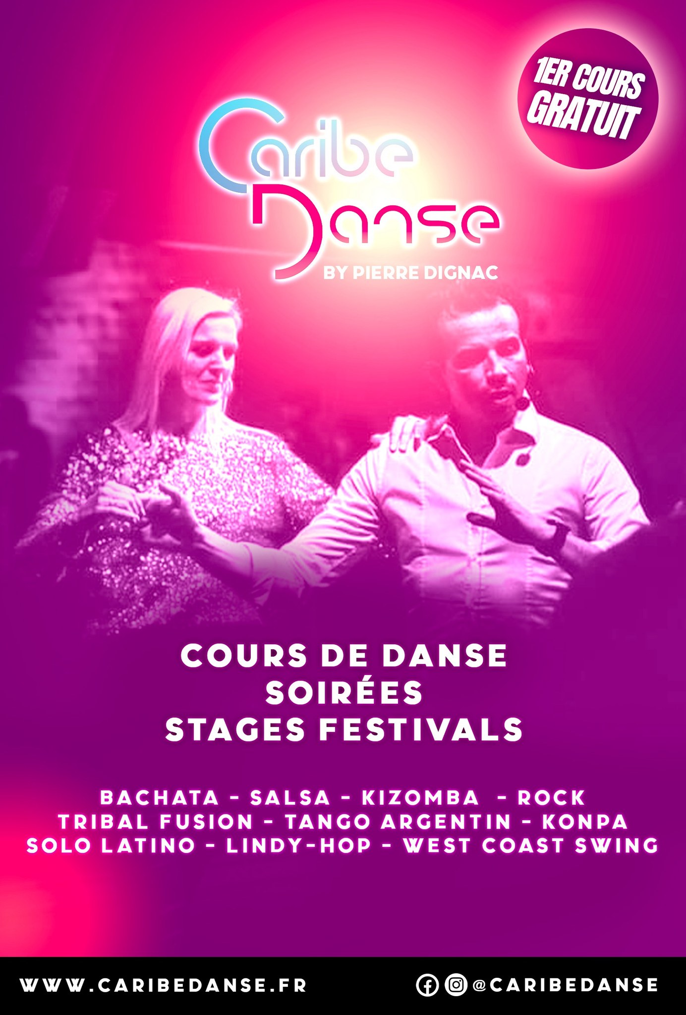 Caribe Danse đȘ© cours de danses